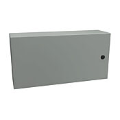 Корпус: 12 x 24 x 6 дюймов, настенное крепление, углеродистая сталь (PN# EN4SD12246GY)