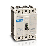 Molded Case Circuit Breaker: 150A, characteristics, 225A frame (PN# F3P-150-AUX)