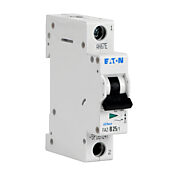 Миниатюрный дополнительный протектор: 25A, кривая B (PN# FAZ-B25-1-SP)