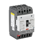 Molded Case Circuit Breaker: 20A, characteristics, 100A frame (PN# GCB100S-3FF20LL)