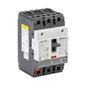 Molded Case Circuit Breaker: 25A, characteristics, 100A frame (PN# GCB100S-3FF25LL)