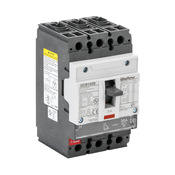 Molded Case Circuit Breaker: 30A, characteristics, 100A frame (PN# GCB100S-3FF30LL)