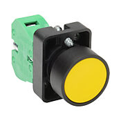 Кнопка 22 мм: без фиксации, желтая, IP65 (PN# GCX3103)