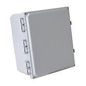Корпус: 12 x 10 x 6 дюймов, настенное крепление, поликарбонат (PN# H12106HF-6P-P10)