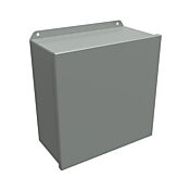 Корпус: 12 x 12 x 6 дюймов, настенное крепление, углеродистая сталь (PN# HJ12126HLP)