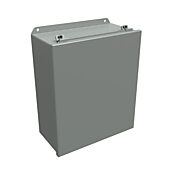 Корпус: 14 x 12 x 6 дюймов, настенное крепление, углеродистая сталь (PN# HJ14126LP)