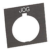 Табличка с легендой: «JOG» (PN # HT8SP19)