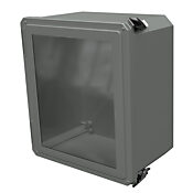 Корпус: 14 x 12 x 8 дюймов, настенное крепление, полиэстер, армированный стекловолокном (PN# HW-141208CHQRW)