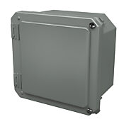 Корпус: 6 x 6 x 4 дюйма, настенное крепление, полиэстер, армированный стекловолокном (PN# HW-60604CHSC)