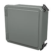 Корпус: 8 x 8 x 4 дюйма, настенное крепление, полиэстер, армированный стекловолокном (PN# HW-80804CHTL)