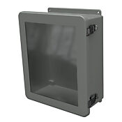Корпус: 14 x 12 x 6 дюймов, настенное крепление, полиэстер, армированный стекловолокном (PN# HW-J141206CHQRW)