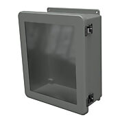 Корпус: 14 x 12 x 6 дюймов, настенное крепление, полиэстер, армированный стекловолокном (PN# HW-J141206CHTLW)