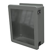 Корпус: 16 x 14 x 6 дюймов, настенное крепление, полиэстер, армированный стекловолокном (PN# HW-J161406CHTLW)