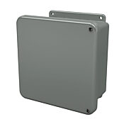 Корпус: 8 x 8 x 4 дюйма, настенное крепление, полиэстер, армированный стекловолокном (PN# HW-J80804CHSC)