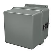 Корпус: 8 x 8 x 8 дюймов, настенное крепление, полиэстер, армированный стекловолокном (PN# HW-J80808XD)