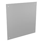 Субпанель: 22,88 x 22,88 дюйма, калибр 12, углеродистая сталь (PN# HW-MP2424CS)