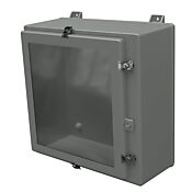 Корпус: 24 x 24 x 10 дюймов, настенное крепление, полиэстер, армированный стекловолокном (PN# HW-N4X242410CHW)