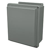 Корпус: 14 x 12 x 7 дюймов, настенное крепление, полиэстер, армированный стекловолокном (PN# HW-RHJ141207CHSC)