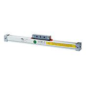 Пневматический цилиндр: бесштоковый, диаметр отверстия 16 мм, ход 200 мм (PN# L16M0200MD-MC)