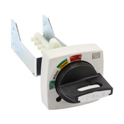 rotary Handle: selector, black/gray, for MPW40 series manual motor protectors (PN# MRX-130)