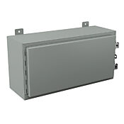 Корпус: 12 x 24 x 8 дюймов, настенное крепление, углеродистая сталь (PN# N12122408)
