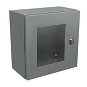 Корпус: 12 x 12 x 6 дюймов, настенное крепление, углеродистая сталь (PN# N412121206WC)
