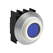 Кнопка 22 мм: без фиксации, синяя, IP67 и IP69K (PN# NDLBL)