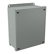 Корпус кнопки: 7 x 6 x 3 дюйма, настенное крепление, углеродистая сталь (PN# PB4SBC)