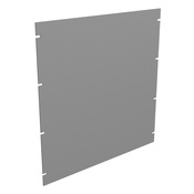 Панель стойки Hammond: 11U, алюминий 5052-H32 (PN# PBPA19019LG2)