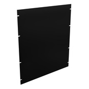 Панель стойки Hammond: 12U, алюминий 5052-H32 (PN# PBPA19021BK2)