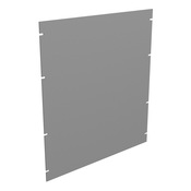 Панель стойки Hammond: 12U, алюминий 5052-H32 (PN# PBPA19021LG2)