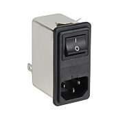 IEC Inlet Filter: 6A, general purpose (PN# RIQ-0642-H2)