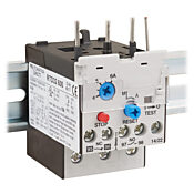 Thermal Overload Relay: 4.0-6.0A adjustable, for GH15BN to GH15FT 45mm contactors. (PN# RTD32-600)