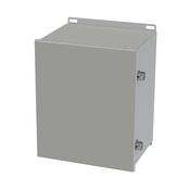 Корпус: 12 x 10 x 8 дюймов, настенное крепление, углеродистая сталь (PN# SCE-12108CHNF)