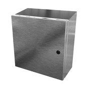 Корпус: 12 x 12 x 6 дюймов, настенное крепление, нержавеющая сталь 304 (PN# SCE-1212ELJSSST)