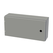 Корпус: 12 x 24 x 6 дюймов, настенное крепление, углеродистая сталь (PN# SCE-12EL2406LP)