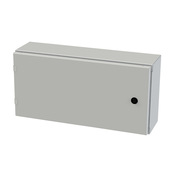 Корпус: 12 x 24 x 6 дюймов, настенное крепление, углеродистая сталь (PN# SCE-12EL2406LPLG)