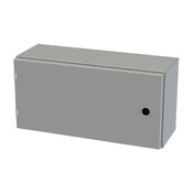 Корпус: 12 x 24 x 8 дюймов, настенное крепление, углеродистая сталь (PN# SCE-12EL2408LP)