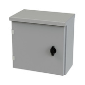 Корпус: 12 x 12 x 6 дюймов, настенное крепление, углеродистая сталь (PN# SCE-12R1206LP)