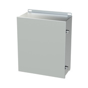 Корпус: 14 x 12 x 6 дюймов, настенное крепление, нержавеющая сталь 316L (PN# SCE-1412CHNFSS6)