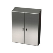 Корпус: 60 x 60 x 18 дюймов, отдельно стоящий, нержавеющая сталь 304 (PN# SCE-60EL6018SSST)