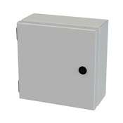 Корпус: 8 x 8 x 4 дюйма, настенное крепление, углеродистая сталь (PN# SCE-808ELJLG)
