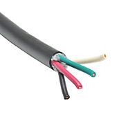 Гибкий переносной шнур: 10 AWG, нарезанный по длине (PN# SEOOW-10-4BK-1)