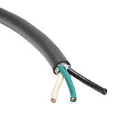 Гибкий переносной шнур: 16 AWG, нарезанный по длине (PN# SEOOW-16-3BK-1)
