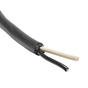 Гибкий переносной шнур: 14 AWG, нарезанный по длине (PN# SJOOW-14-2BK-1)