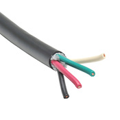 Гибкий переносной шнур: 8 AWG, нарезанный по длине (PN# SOOW-8-4BK-1)