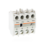 Auxiliary Contact: 10A @ 600 VAC, for SC-E02x, SC-E03x, SC-E04x, SC-E05x, SC-E1x, SC-E2x, SC-E2Sx, SC-E3x, and SC-E4x contactors (PN# SZ-A22T)