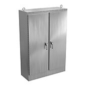 Корпус: 72 x 48 x 18 дюймов, отдельно стоящий, нержавеющая сталь 304 (PN# WA724818SSFSDN43PT)