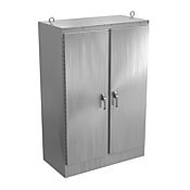 Корпус: 72 x 48 x 24 дюйма, отдельно стоящий, нержавеющая сталь 304 (PN# WA724824SSFSDN43PT)