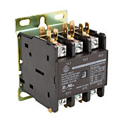 Definite Purpose Contactor: 40A, 480 VAC 50/60 Hz coil voltage (PN# WDP40-3L-480)